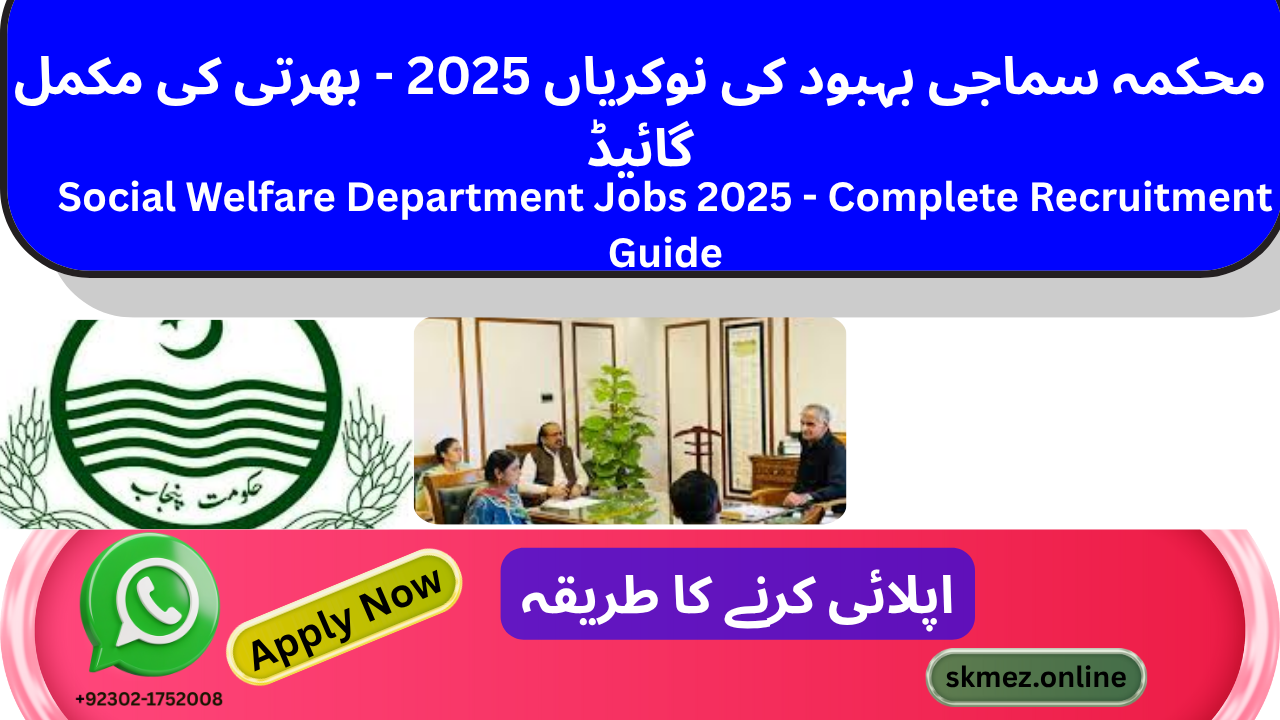 Social Welfare Department Jobs