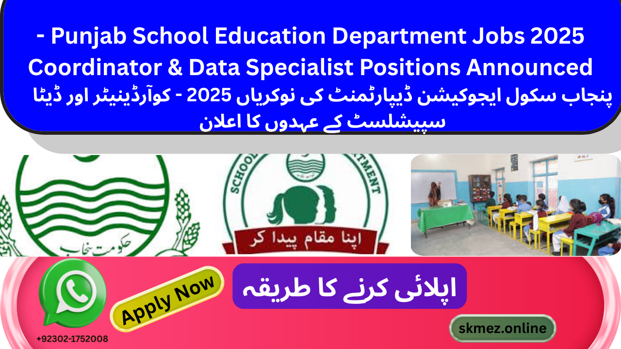 School Education Department Jobs